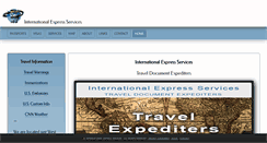 Desktop Screenshot of intlexpressservices.com