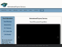 Tablet Screenshot of intlexpressservices.com